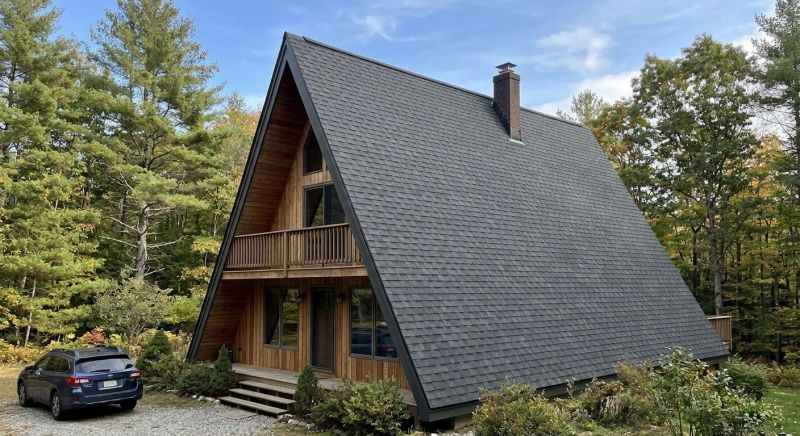 A Frame Roof Installation in Dunlap, TN