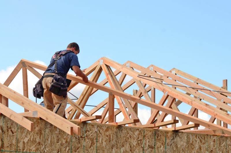 A Frame Roof Installation in Dunlap, TN