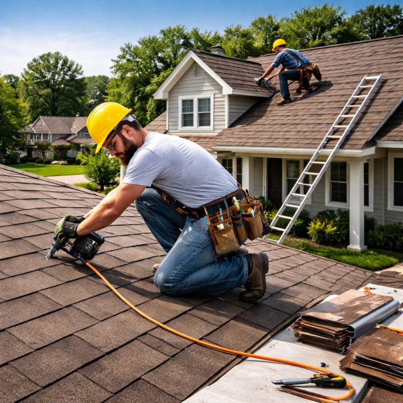 Asphalt Shingles Installation in Dunlap, TN