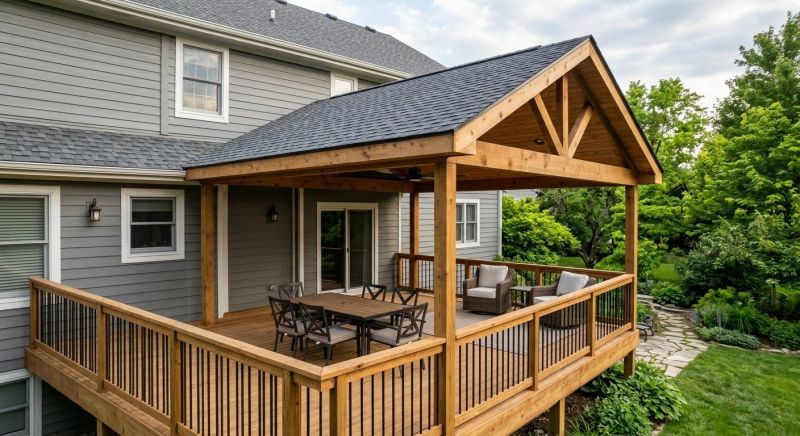 Deck Roof Construction in Dunlap, TN