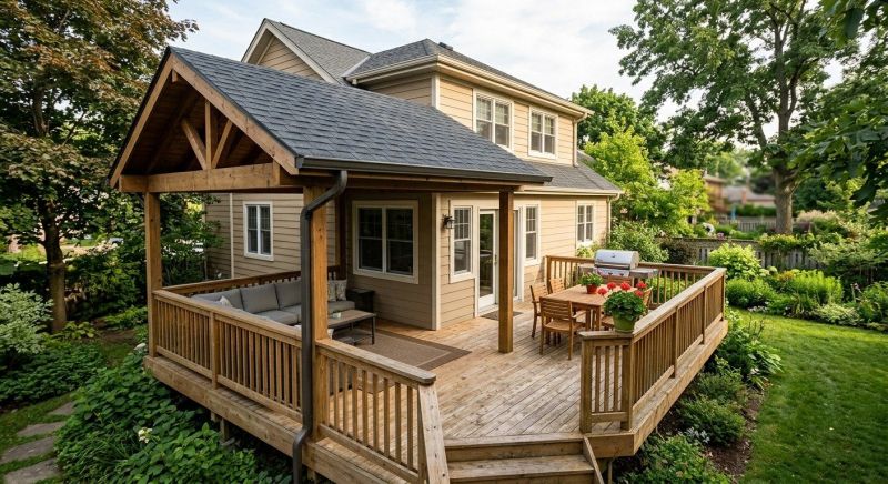 Deck Roof Construction in Dunlap, TN