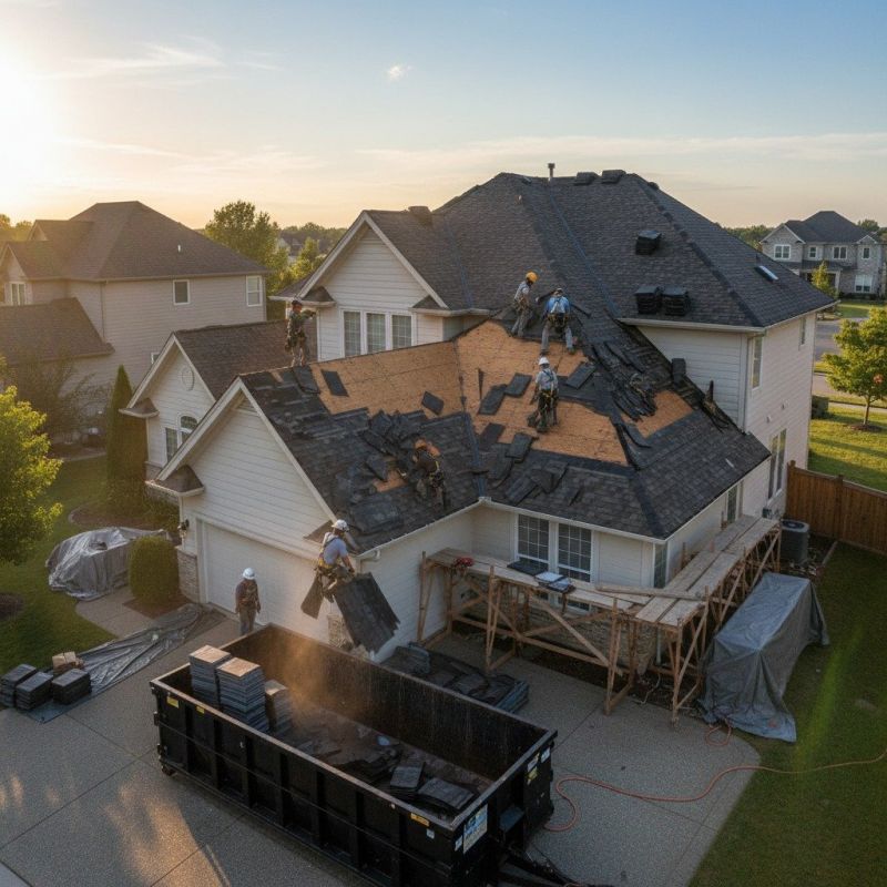 Roof Shingles Replacement in Harrison, TN