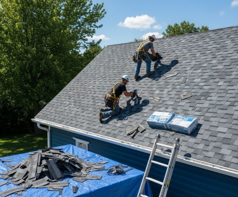 Shingle Roof Replacement in Hixson, TN